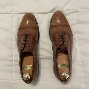 Ace Marks | Shoes | Ace Marks Half Brogue Cap Toe Shoes In  display picture 1